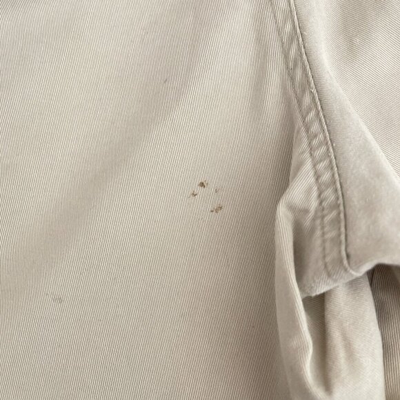 90s Vintage Basic Editions Womens Khaki Tan Cargo Shorts Size 8 - Picture 10 of 11